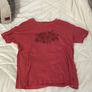 american eagle flower t-shirt